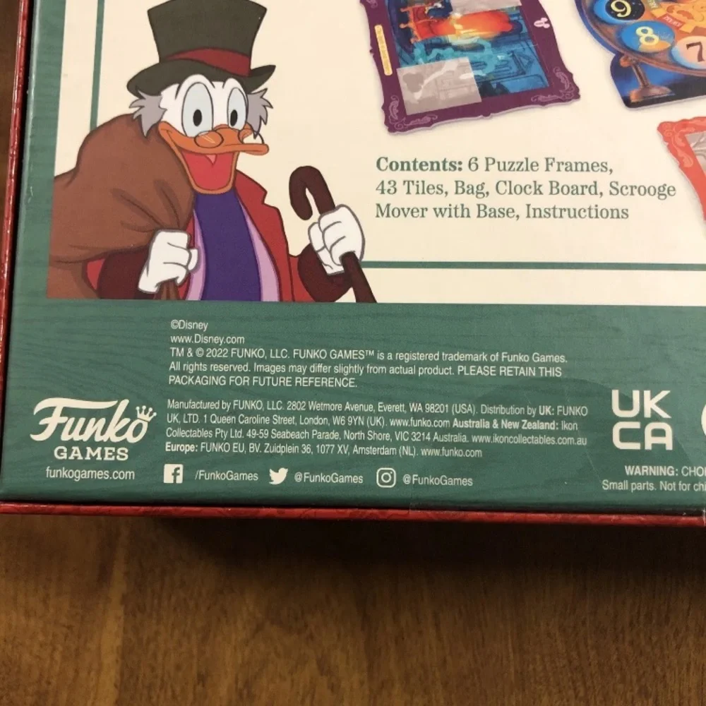 NEW 2022 Funko Games Disney Mickey’s Christmas Carol Game Ages 4+ 2-4 Players